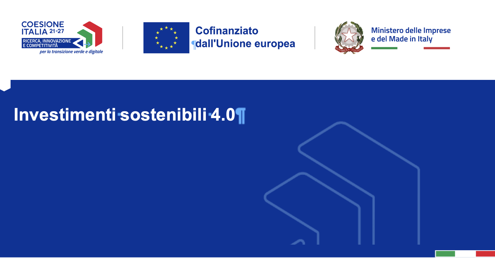 Investimenti sostenibili 4.0